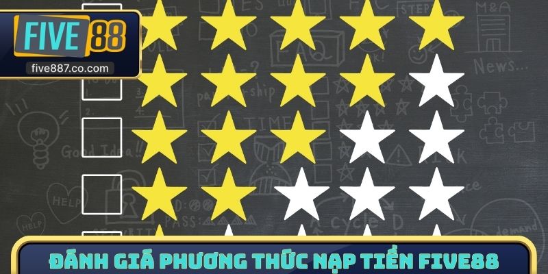 Đánh giá phương thức nạp tiền FIVE88