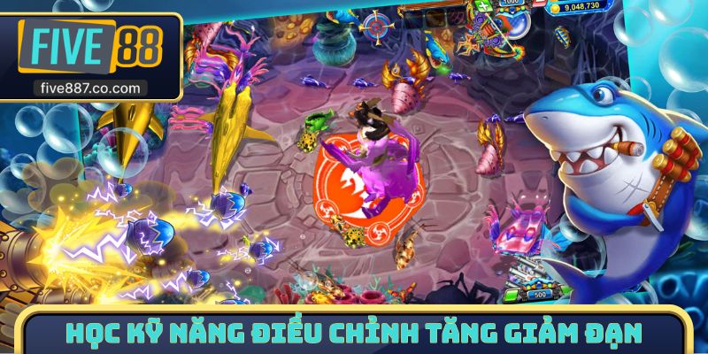 Học kỹ năng điều chỉnh tăng giảm đạn khi chơi