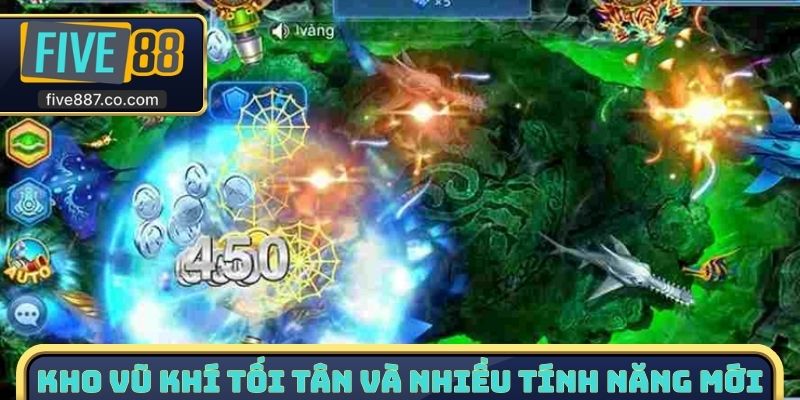 Kho vũ khí tối tân và nhiều tính năng mới