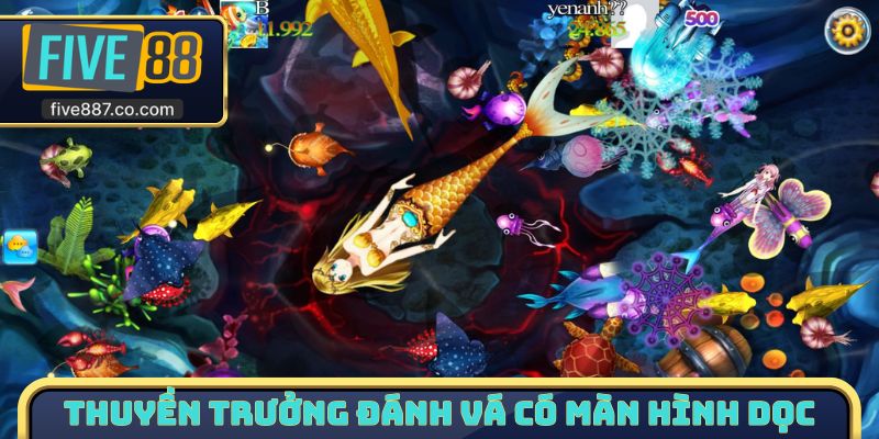 Thuyền Trưởng Đánh Cá thiết kế theo màn hình dọc